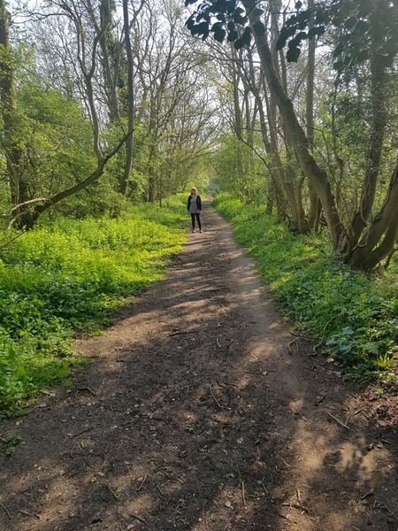 Great walk along the old railway line and through the village 2 - 12 April 2020