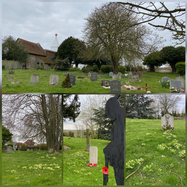 Our churchyard - Kym's Stow Maries
